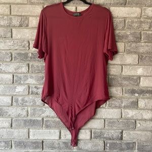 Plus Size Body Suit Sheer